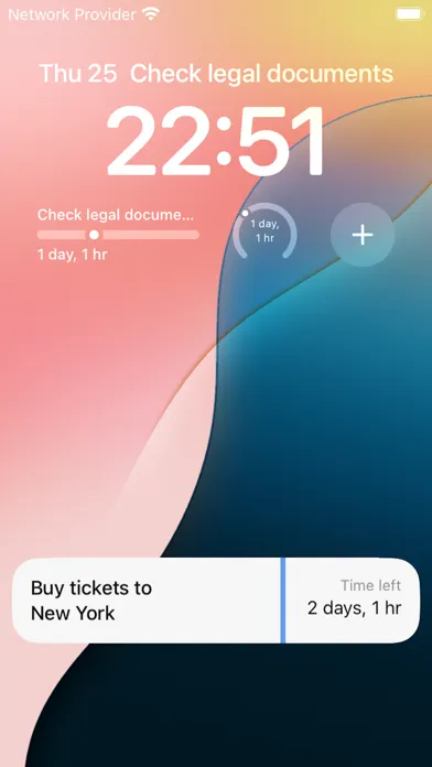 تصاویر Deadline App